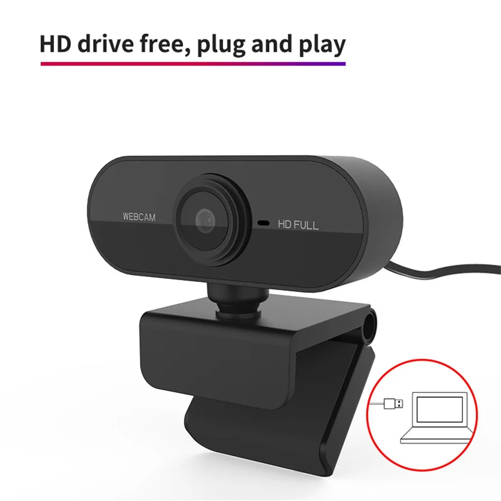 HD Webcam For Computer Laptop With Microphone