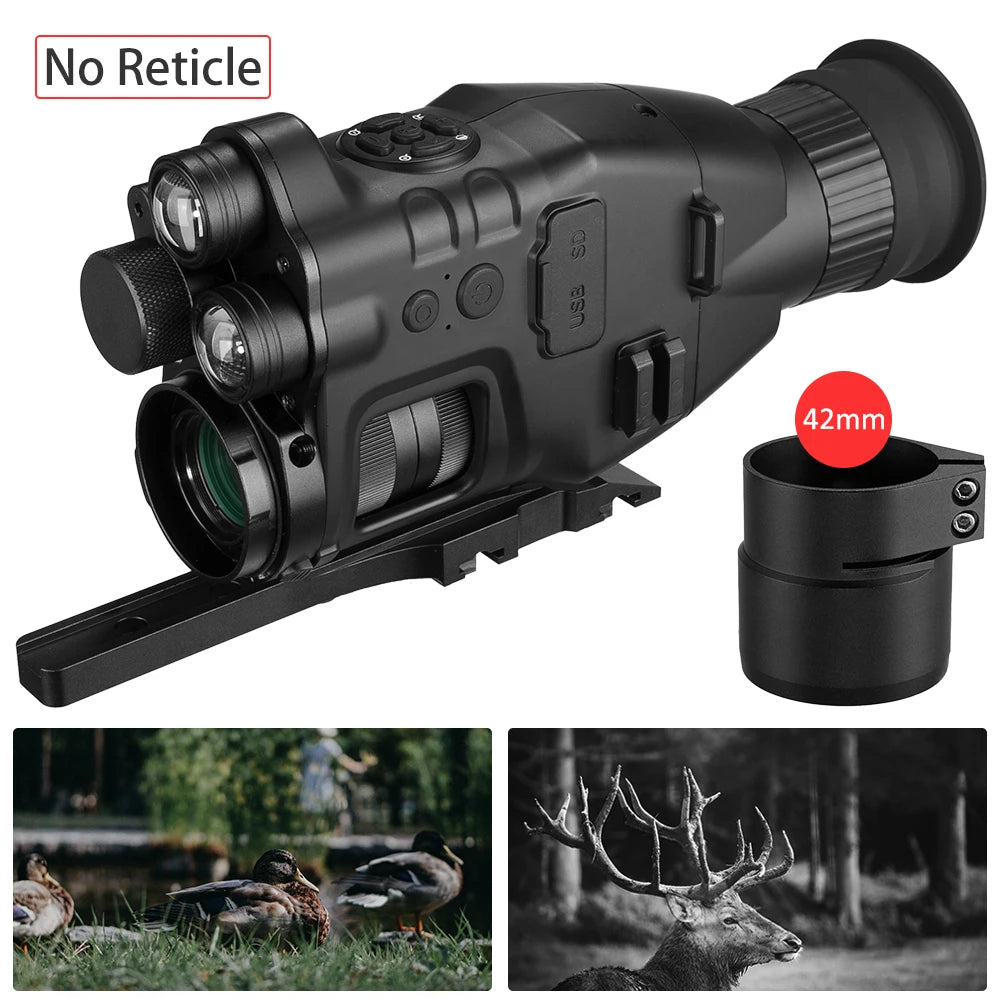 Night Vision Riflescope Monocular W/ Wifi APP