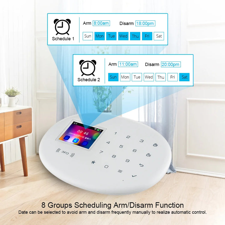 WIFI GSM Alarm System Smart Home Security