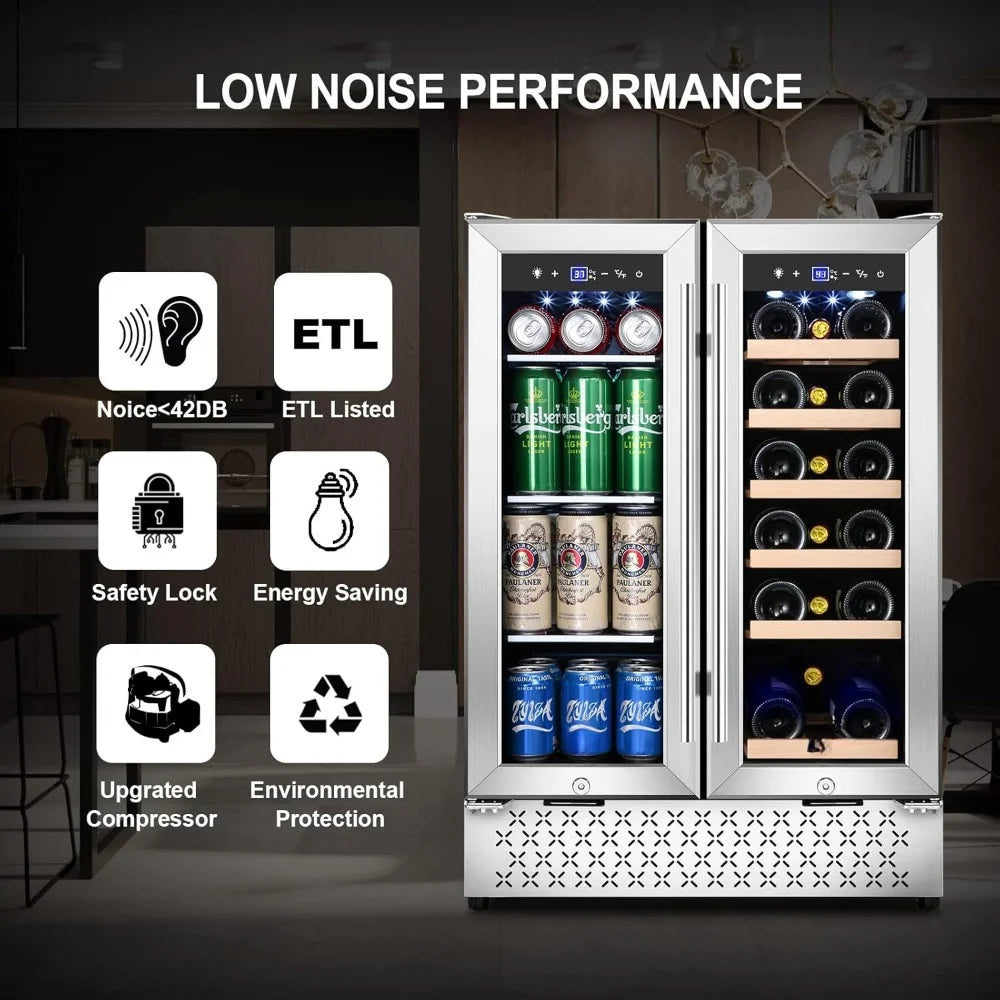 Wine Refrigerator 24 Inch Dual Zone
