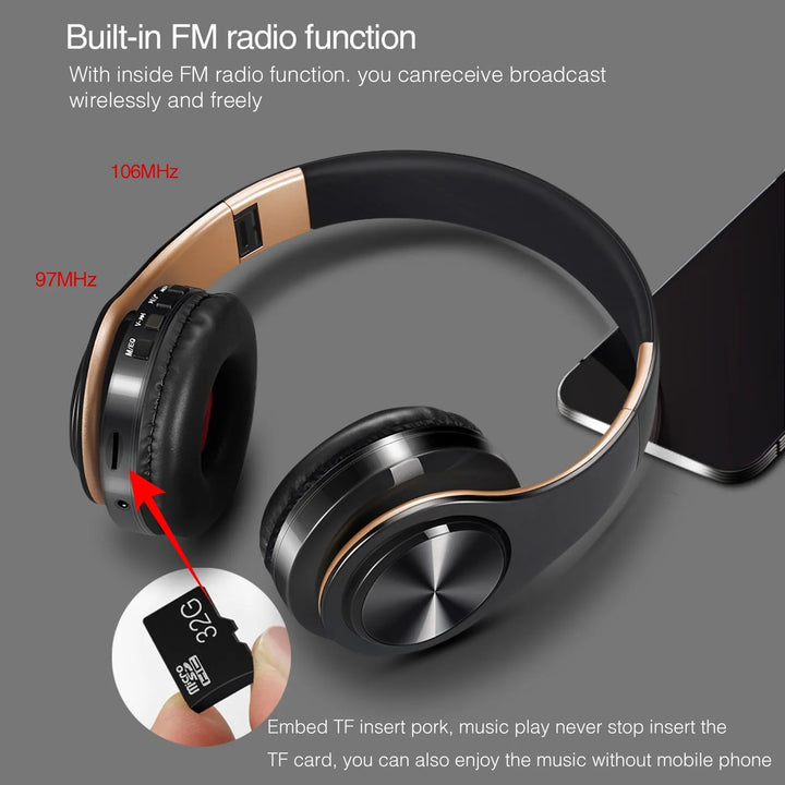 Wireless Bluetooth Headphones