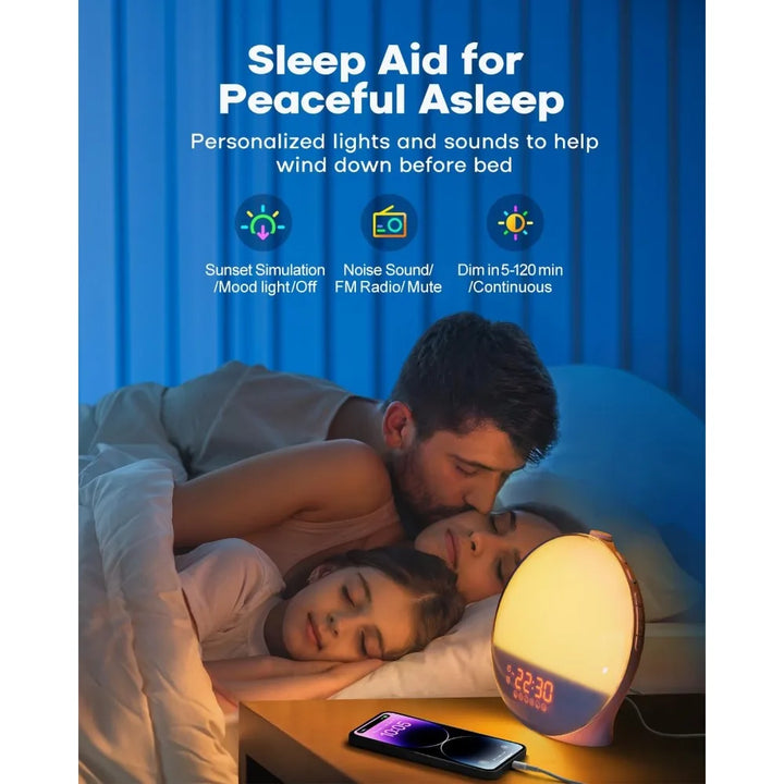 Sunrise Alarm Clock Smart Wake Up Light