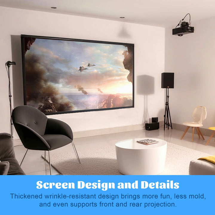 135Inch 16:9 HD Projector Screen