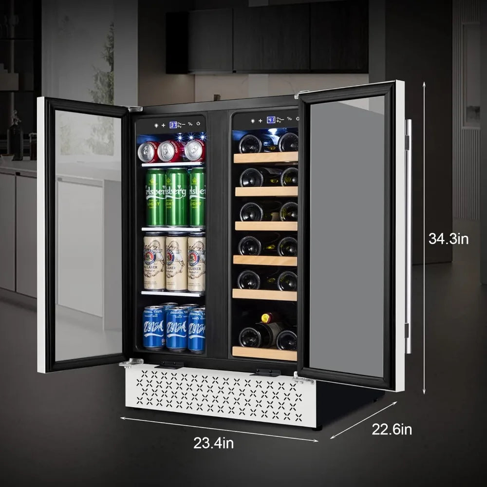 Wine Refrigerator 24 Inch Dual Zone