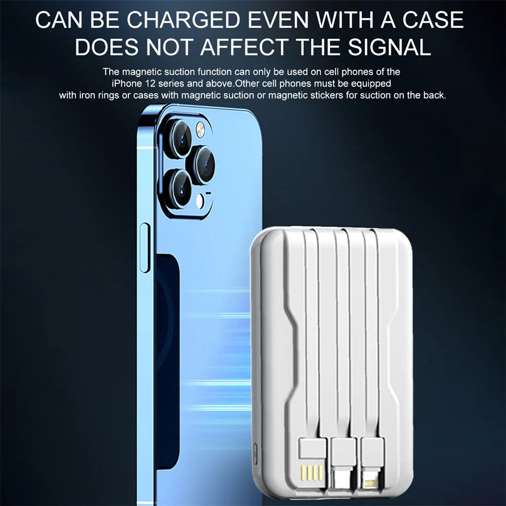 Magnetic Power Bank Portable Charger