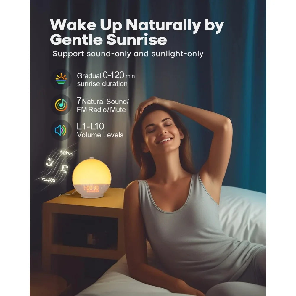 Sunrise Alarm Clock Smart Wake Up Light