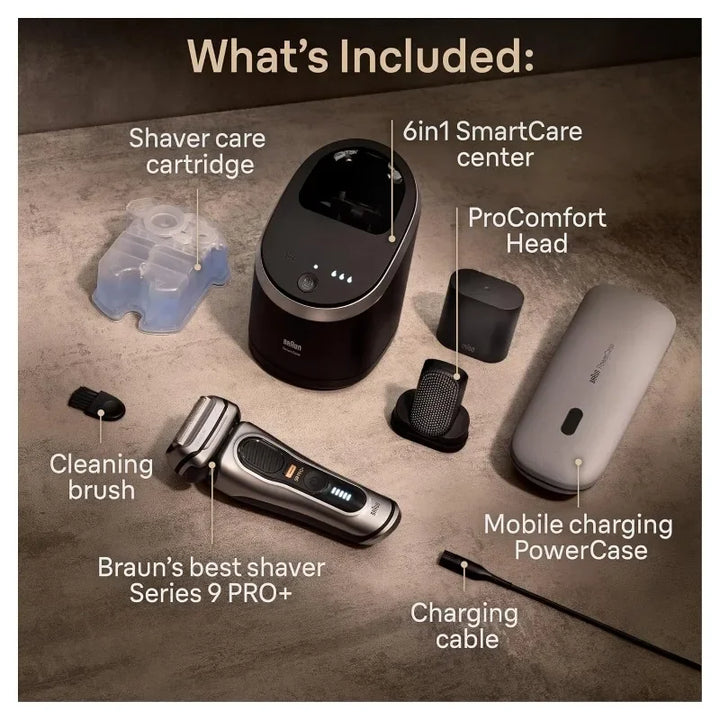 Braun Series 9 PRO+ Electric Razor for Men