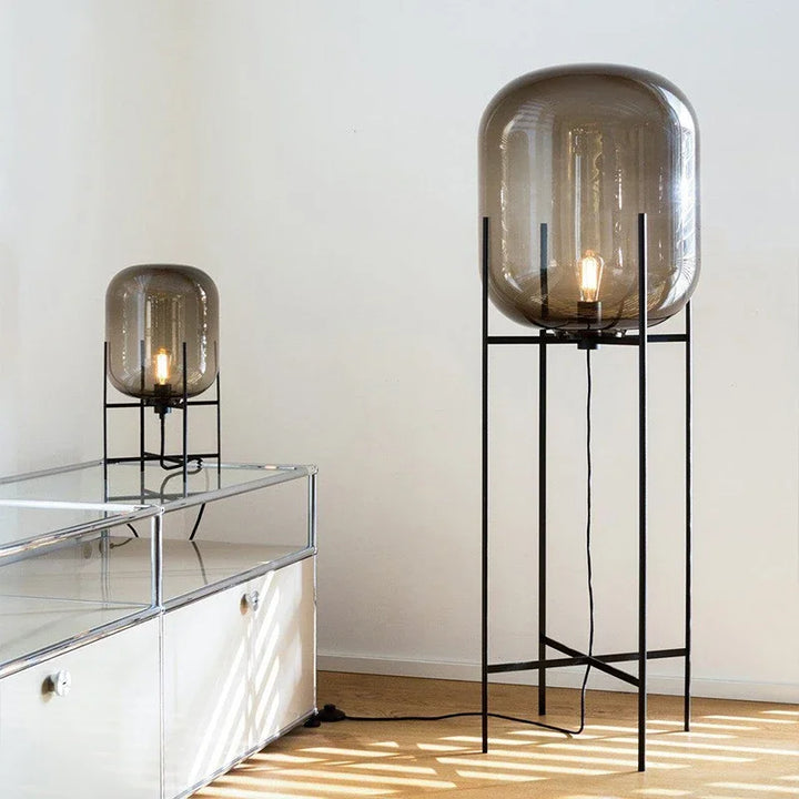 Villa Bubble Oda Pulpo Glass Ball Floor Lamp