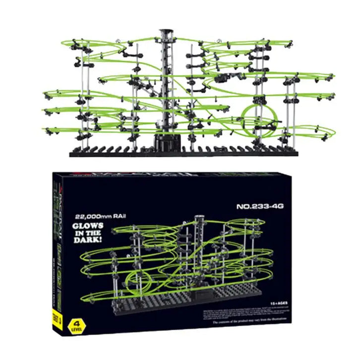 Marble Roller Coaster Kit Game Ages 14 and up