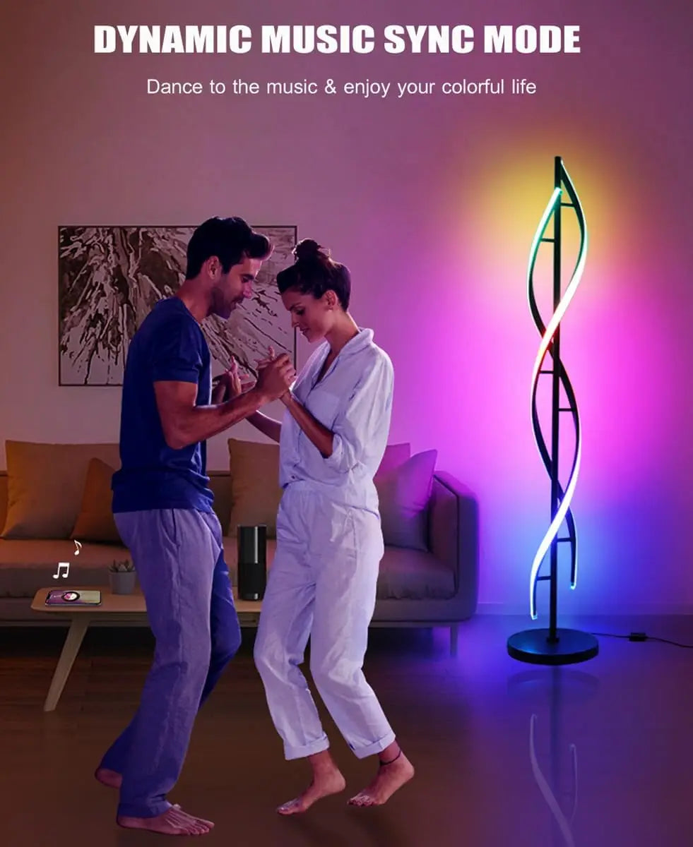 LED Corner Standing Lamp with Remote Control