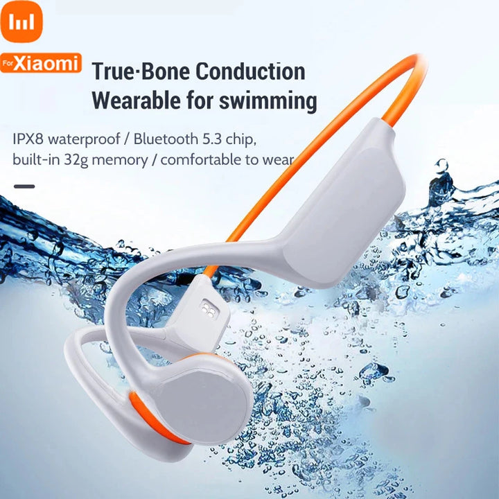 Bone Conduction Swimming Headset Bluetooth