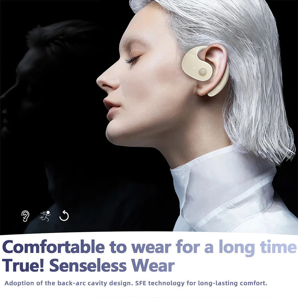 Bone Conduction Wireless Earphones Bluetooth 5.3