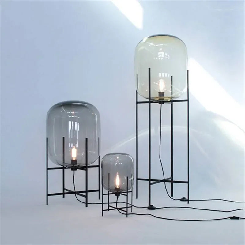 Villa Bubble Oda Pulpo Glass Ball Floor Lamp