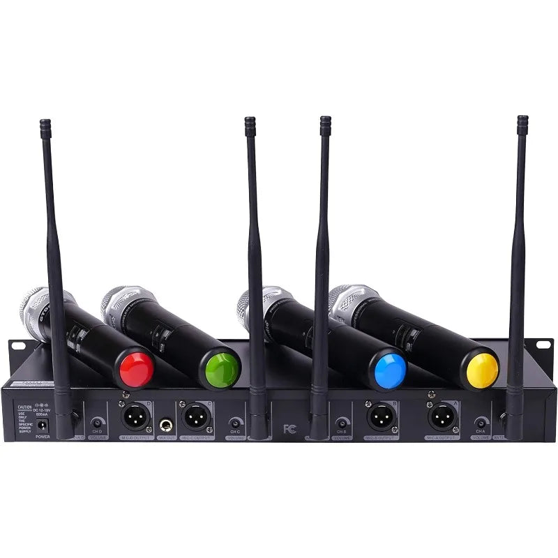 Wireless Handheld Microphone System Ideal for Karaoke