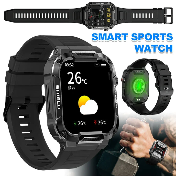 Sports Smart Watch 1.85 Inch Screen Bluetooth