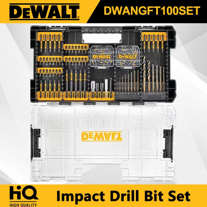 DEWALT FlexTorq 100 PCS Impact Drill Bit Set