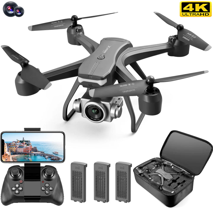 Drone 4K HD Dual Camera 6K WIFI FPV