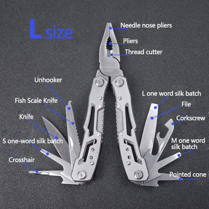 Multifunction Folding Pliers Pocket Knife