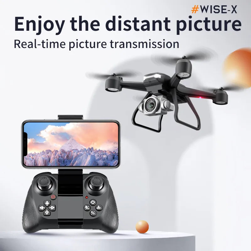 Drone 4K HD Dual Camera 6K WIFI FPV