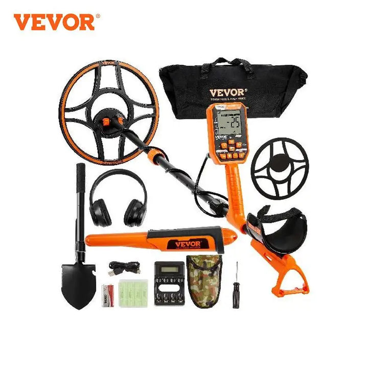 VEVOR Professional Rechargeable Metal Detector