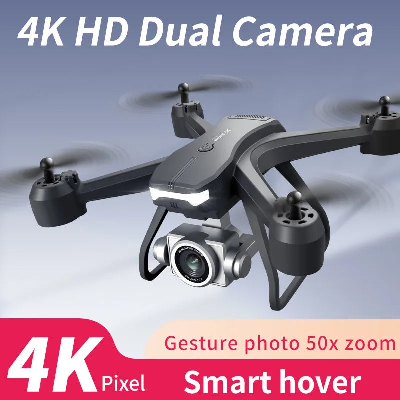 Drone 4K HD Dual Camera 6K WIFI FPV