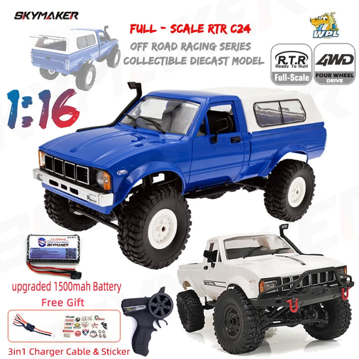 Full Scale RC Truck 1:16 4WD Rock Crawler