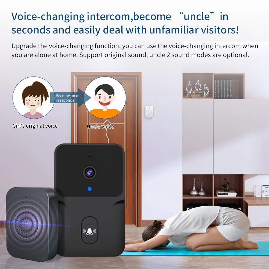 Tuya Smart Wifi Video Doorbell Wireless HD Camera