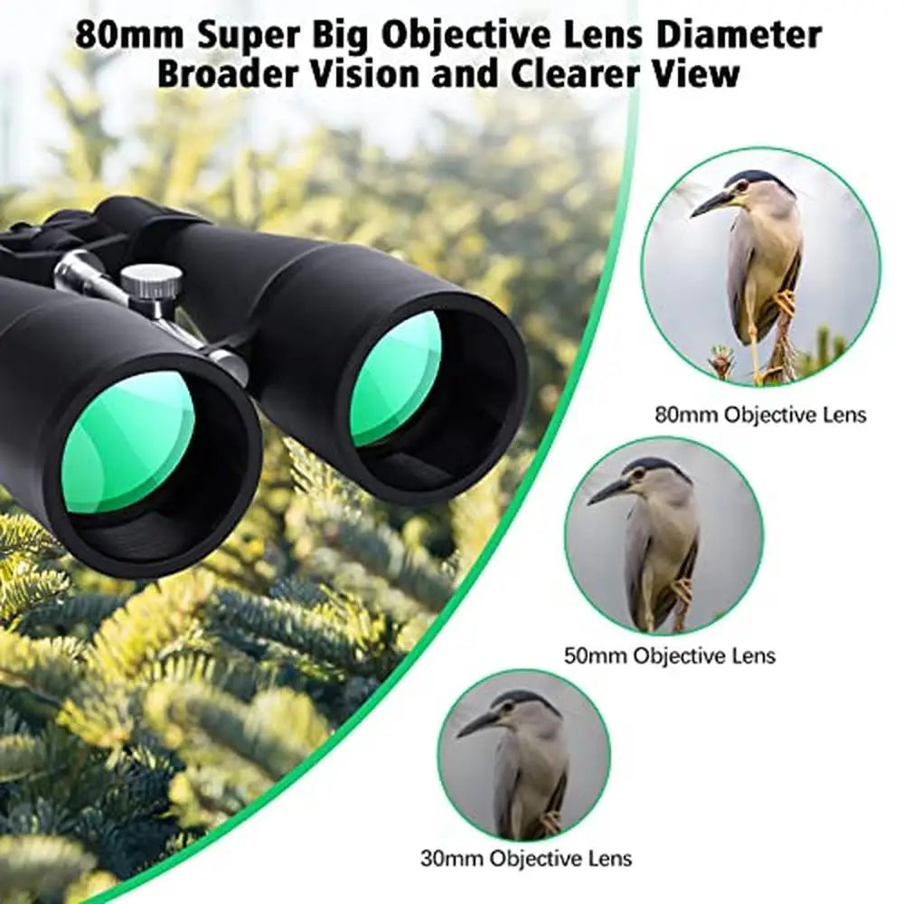 High Power Binoculars 30-260X80 Long Range