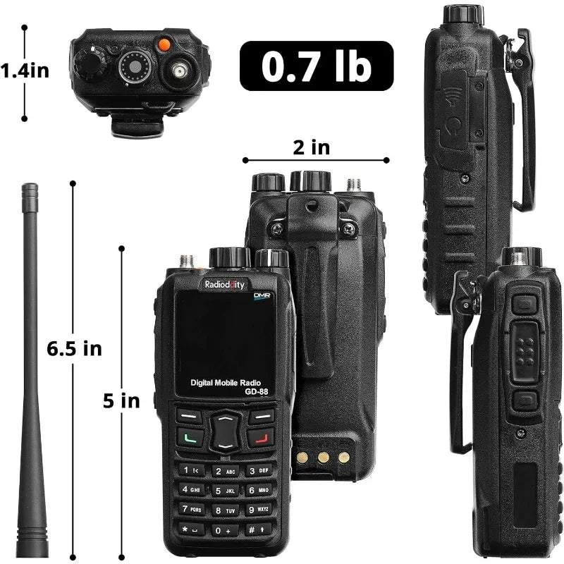 2 Way Radio, VHF/UHF/Ham with GPS