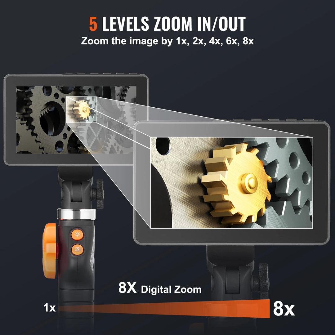 VEVOR Articulating Borescope Camera with Light