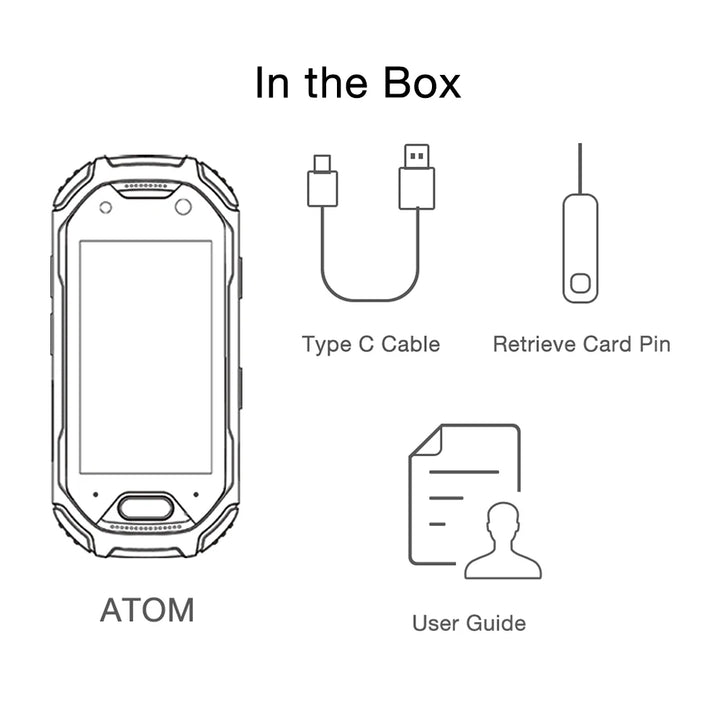 Mini Rugged Smartphone 4GB 64GB Android 9