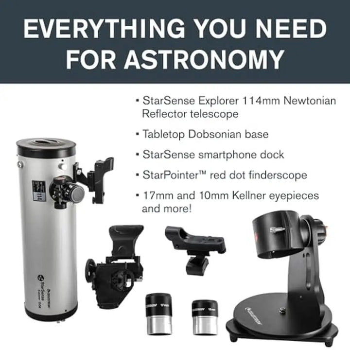 Dobsonian Telescope StarSense Sky Recognition