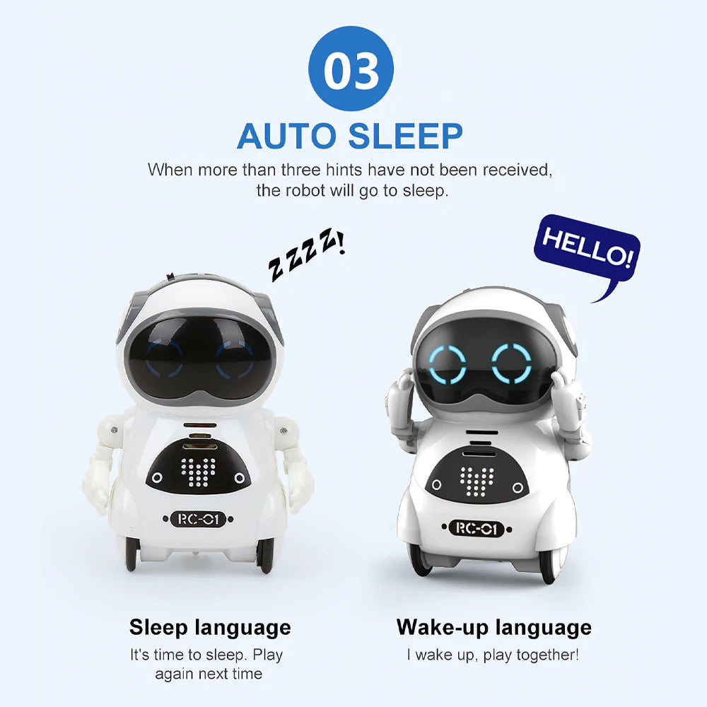 Talking Interactive Mini Robot Toy