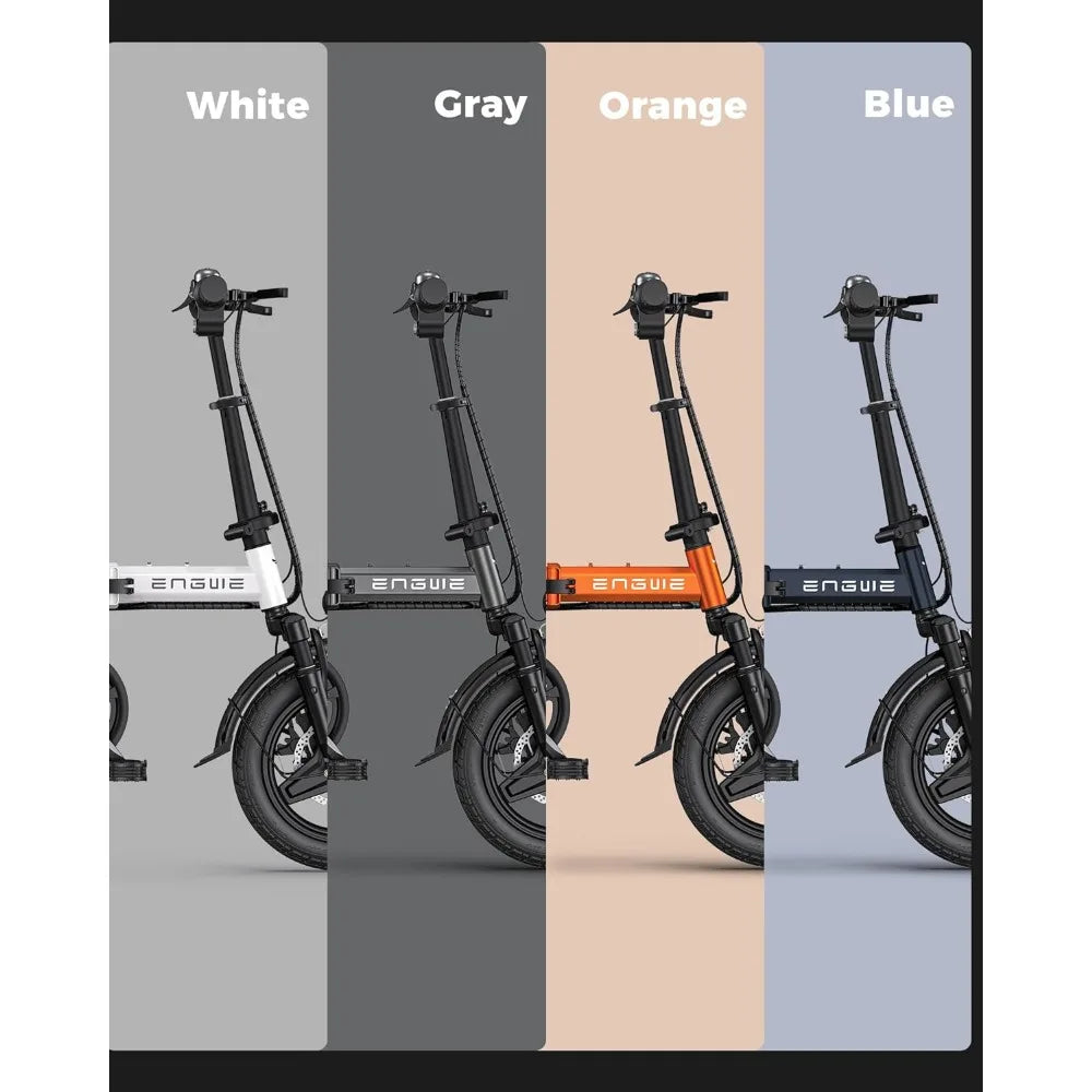 Folding Electric Bikes for Adults Teens 350W 19.2MPH