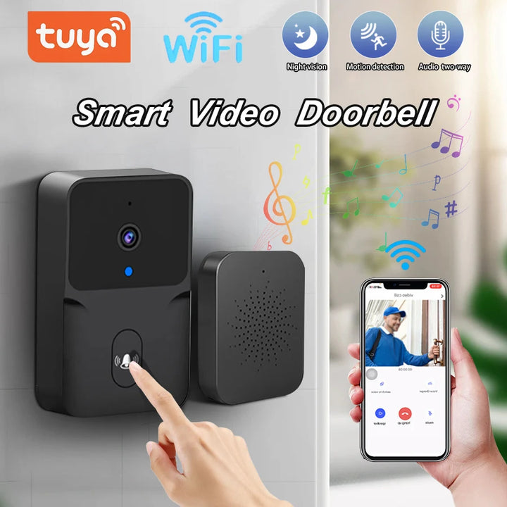 Tuya Smart Wifi Video Doorbell Wireless HD Camera