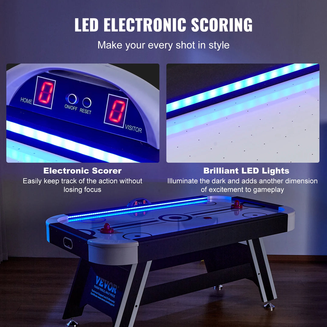 Air Hockey Game Table for Kids Adults