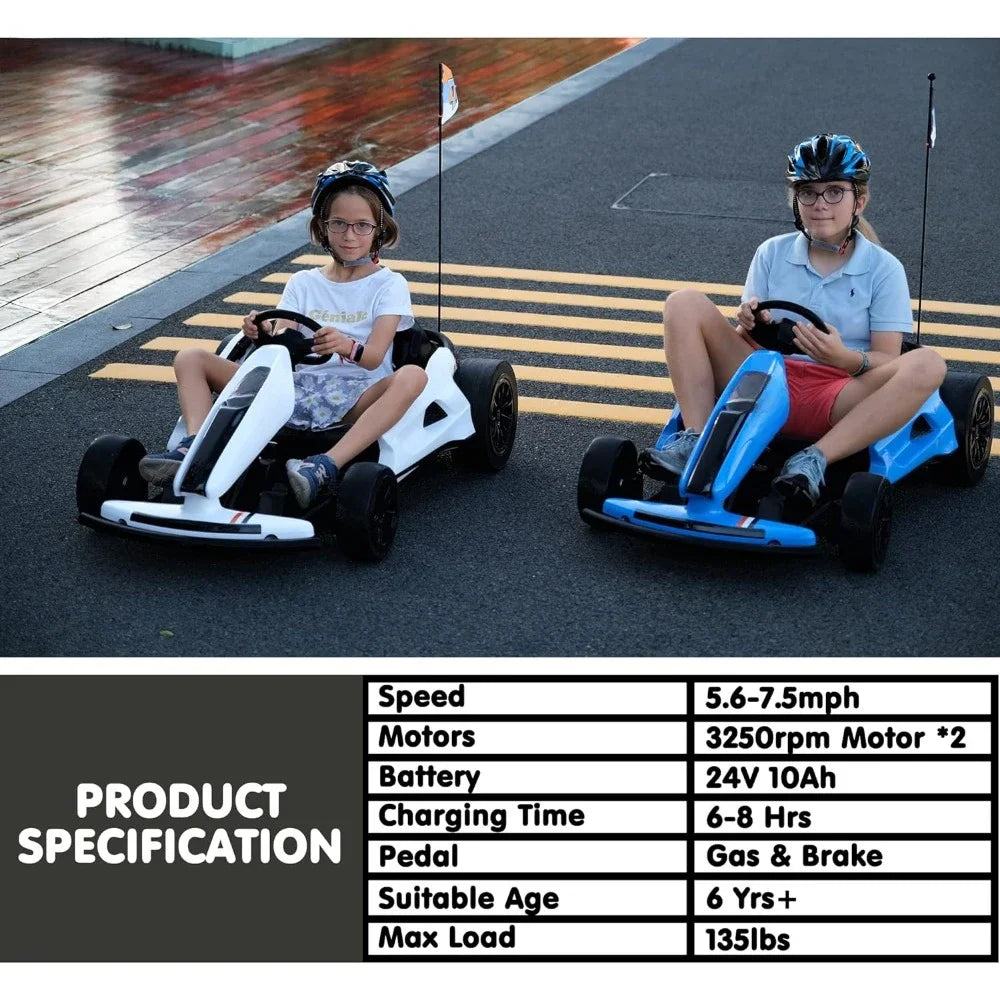 Electric Go Kart 24V Battery Powered