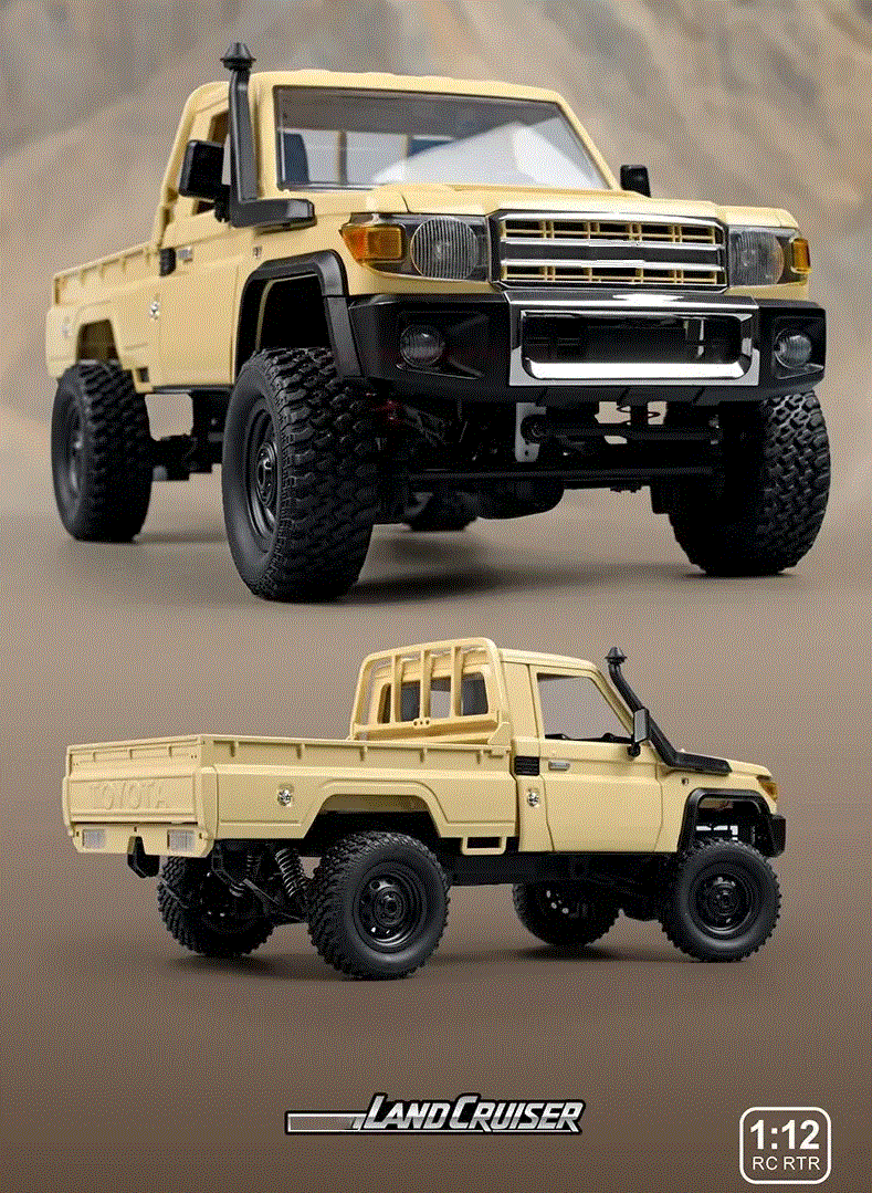 1:12 Scale RC Truck PRO 4WD Off-Road Crawler