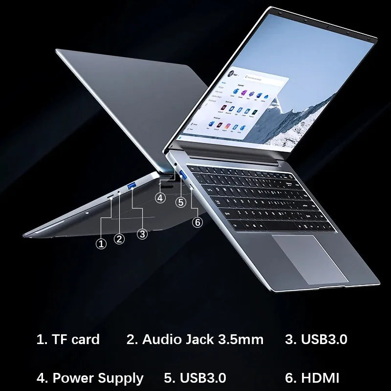 2024 New Laptop Computer Windows 11 Pro