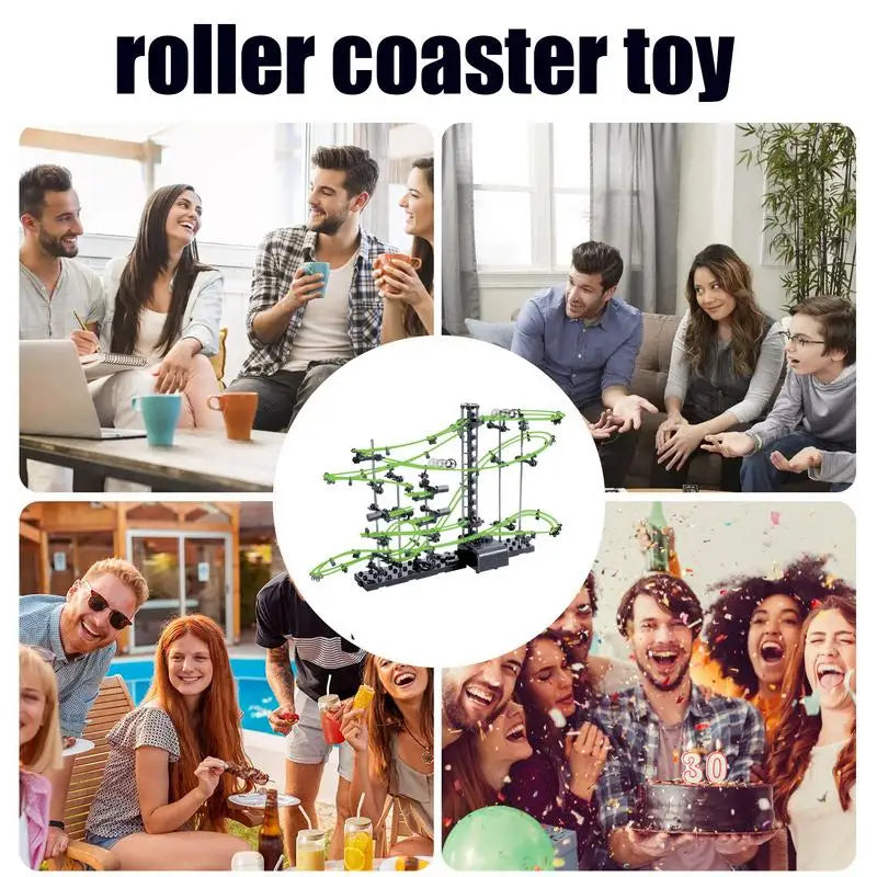 Marble Roller Coaster Kit Game Ages 14 and up