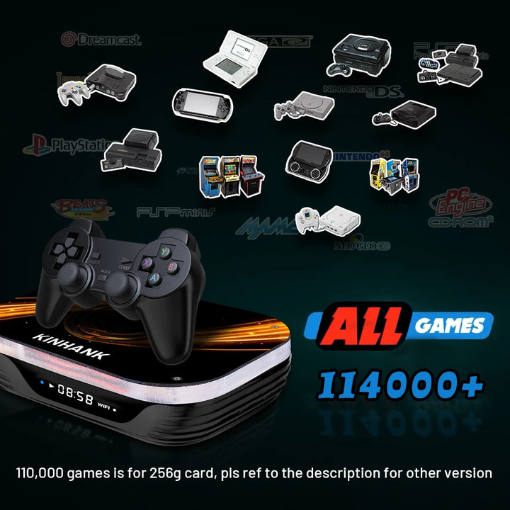 Super X3 Plus Retro Game Console 114000 Games