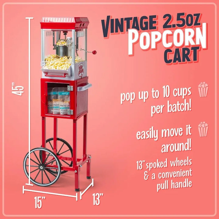 Nostalgia Popcorn Maker Machine