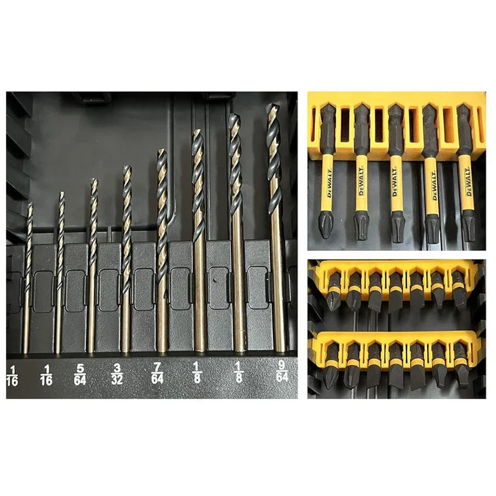 DEWALT FlexTorq 100 PCS Impact Drill Bit Set