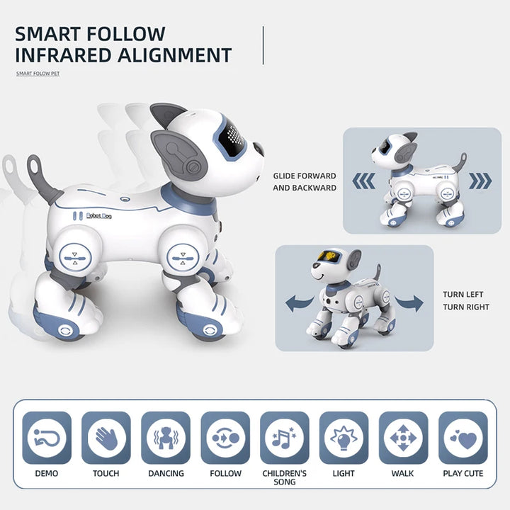 Intelligent Voice Control Robot Dog