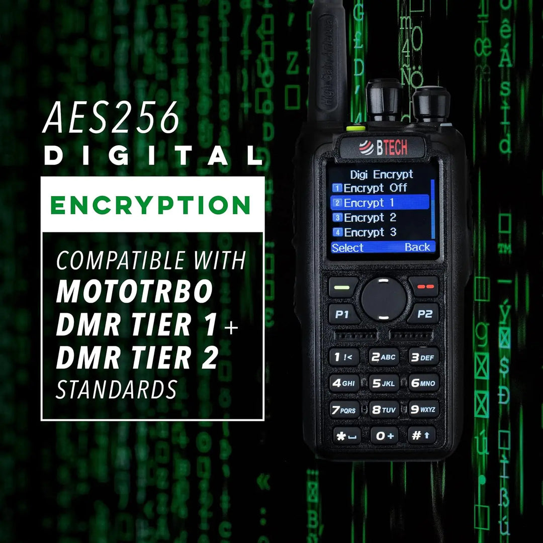 PRO Digital DMR and Analog 2-Way Radio