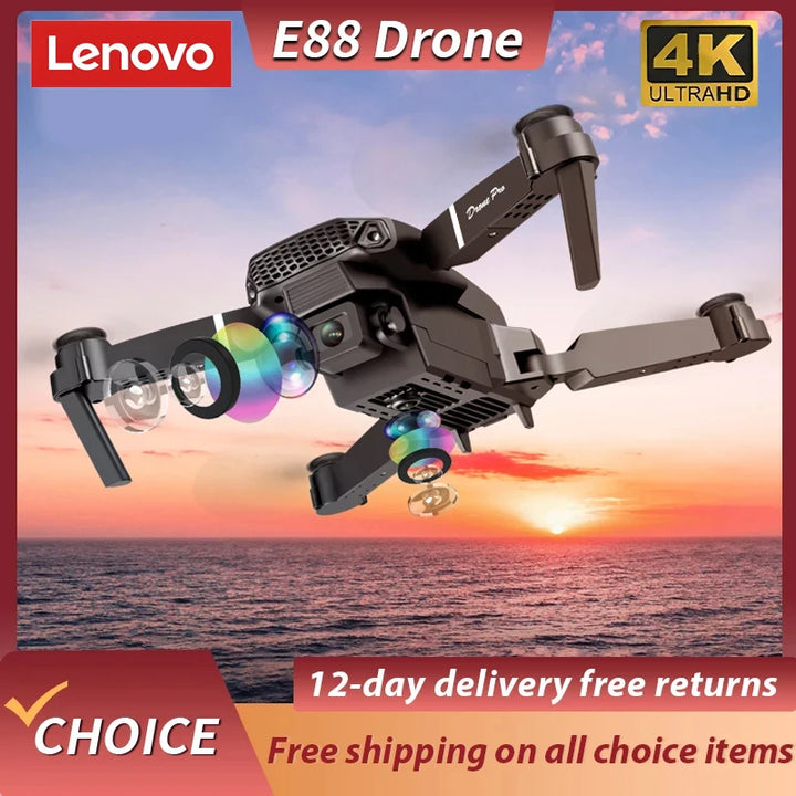 Lenovo E88 Drone HD 4K Dual Camera