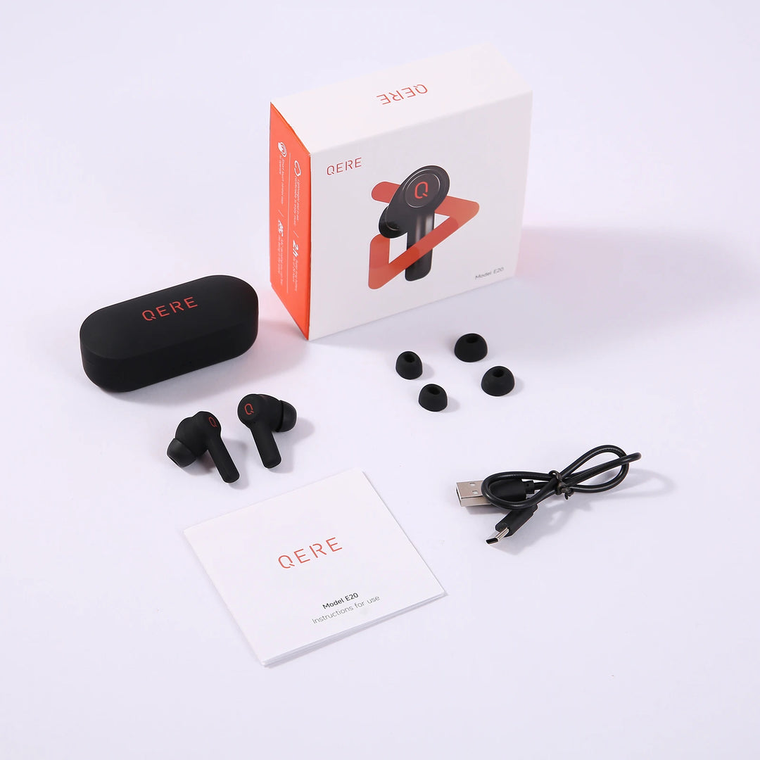 QERE E20 Wireless Bluetooth Earbuds