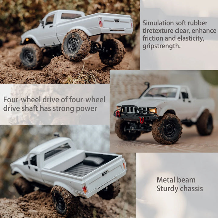 Full Scale RC Truck 1:16 4WD Rock Crawler