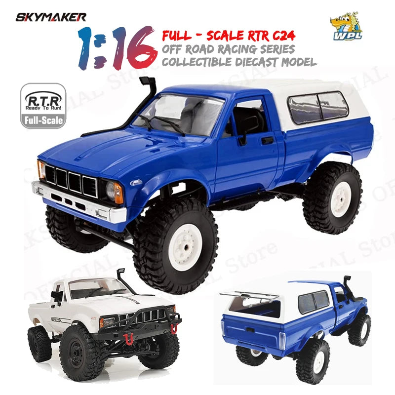 Full Scale RC Truck 1:16 4WD Rock Crawler