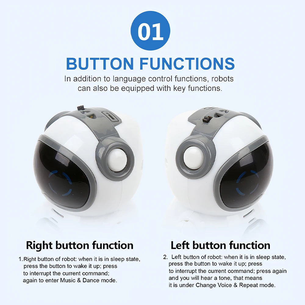 Talking Interactive Mini Robot Toy